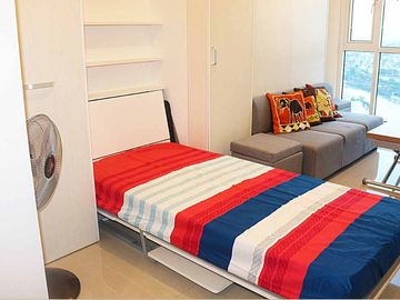 AXIS34XTA: For Sale Fully Furnished 1BR unit no Balcony in Axis Residences Mandaluyong