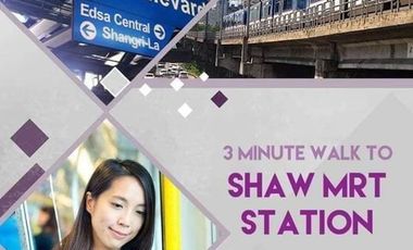 NO SPOT DOWN PAYMENT!  Pre selling condo in Mandaluyong Studio 10k monthly BIG PROMO! upto 15% discount along edsa near sm mega mall,ortigas, shang-ri