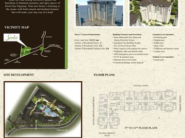 Experience Vacation Living & Lifestyle at Serin East Tagaytay