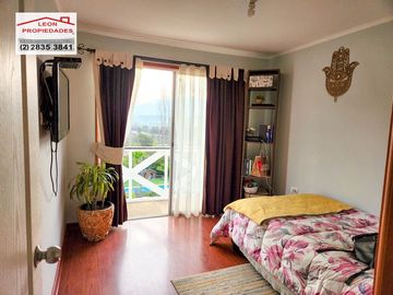 🏡León Propiedades vende hermosa casa en condominio en sector lo Aguila, Curacaví🏡