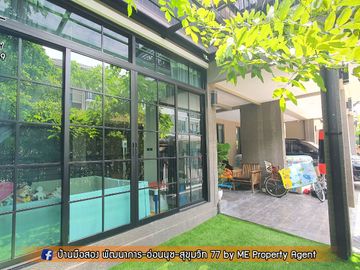 Sale House The Plant Eilte Pattanakarn 38  Onnut 39 BTS onnut - ARL Huamark near thonglor Tel : 064-954----- (BT12-53)