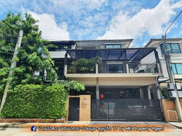 Sale House The Plant Eilte Pattanakarn 38  Onnut 39 BTS onnut - ARL Huamark near thonglor Tel : 064-954----- (BT12-53)