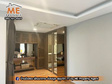 Sale House The Plant Eilte Pattanakarn 38  Onnut 39 BTS onnut - ARL Huamark near thonglor Tel : 064-954----- (BT12-53)