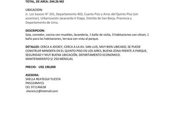 ¡No busques más! DPTO 3 hab. + AIRES: Tranquilo, seguro y a un paso de todo lo que necesitas.