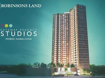 Studio Unit Condo For Sale near Makati, BGC Taguig Ortigas Gateway Regency Studios EDSA Pioneer Mandaluyong