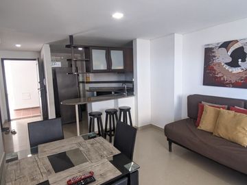 Aparrtamento de una habitacion con vista al mar en Rodadero Sur. 60 M2
