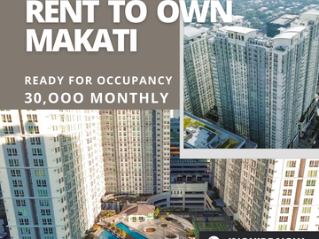 Rent to Own San Lorenzo Place 1 Bedrooms 30k Monthly Makati BGC Moa