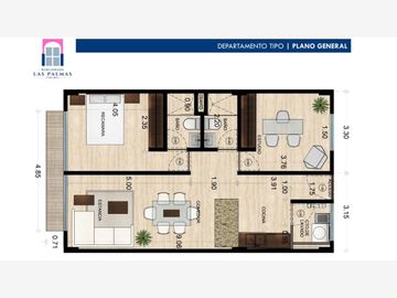 DEPARTAMENTO EN LAS PALMAS