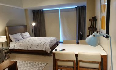 Three Central, Salcedo Village Studio unit for rent in Makati Metro Manila