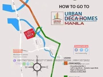 Condominium Near PNR Tutuban Station Urban Deca Manila Rent to Own thru PAG-IBIG, Bank or In-house