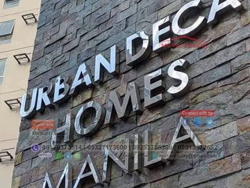Condominium Near PNR Tutuban Station Urban Deca Manila Rent to Own thru PAG-IBIG, Bank or In-house