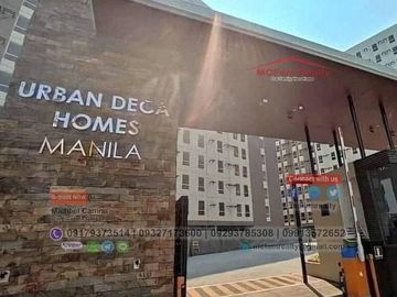 Condominium Near PNR Tutuban Station Urban Deca Manila Rent to Own thru PAG-IBIG, Bank or In-house