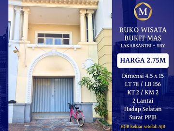 Rumah Wisata Bukit Mas Lakarsantri Surabaya Barat dekat Citraland Wiyung Lontar Strategis