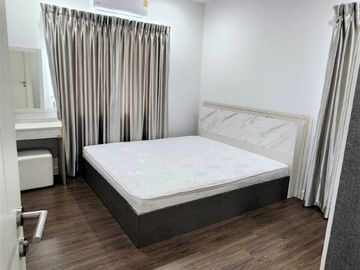 ขาย บ้านเดี่ยว 2 ชั้น หมู่บ้าน บุราสิริ ปัญญาอินทรา บ้านใหม่มากก หลังมุม ติดสวนและส่วนกลางของหมู่บ้าน พื้นที่ 78.1 ตรว. 4 ห้องนอน 3 ห้องน้ำ บรรยากาศรี