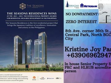 Condo condominium in the fort bgc taguig bonifacio global city 1BR 2BR 3BR ready for occupancy rent to own condo in BGC Federal Land