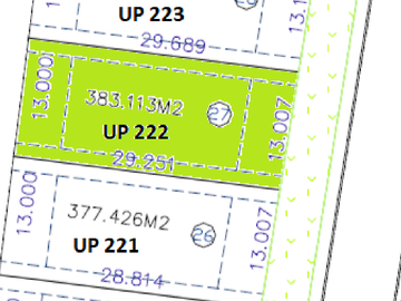 Espectacular Terreno en venta Arauca 2, Zapopan, Jalisco, Lote 222 superficie de terreno 383.113 m², zona Valle Real, Mitica, Olivos