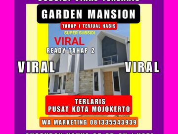 Perumahan Mojokerto Subsidi Terlaris Viral Garden Mansion