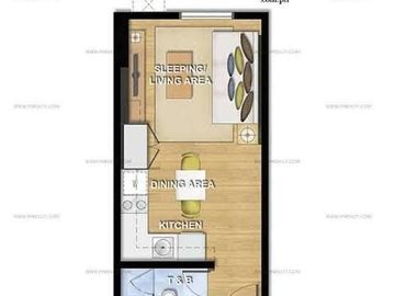 Rush Sale! Studio Unit in Chino Roces Makati Infront of Don Bosco near Greenbelt Mall
