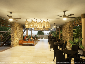 Venta de departamento en playa de Yucatan / San Benito Najau