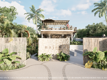 Venta de departamento en playa de Yucatan / San Benito Najau