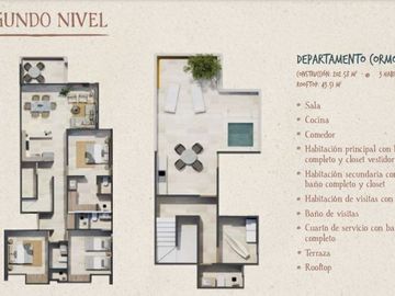 Venta de departamento en playa de Yucatan / San Benito Najau