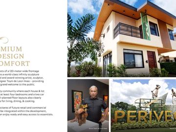 FREE Air conditions for all rooms & FREE Smart TV for this Premium Single Detached House and Lot Unit @ Periveo Leisure Estates Along Lipa-Ibaan Road,
