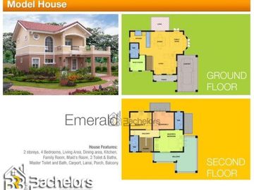 Camella Cebu Riverdale-4BR Emerald- RFO in Pit-os, Talamban, Cebu City For Sale