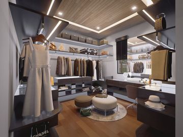 New Modern 5 Bedroom Tropical Sky Ocean Pool Villa in Koh Siray, Phuket for sale