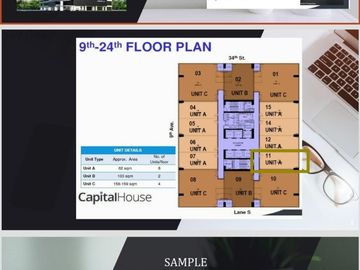 Office For Sale in BGC, Brand new and accessible