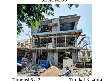 Rumah Raya Dukuh Kupang dkt Ciputra World Bintang Diponggo Kupang Jaya Darmo Indah