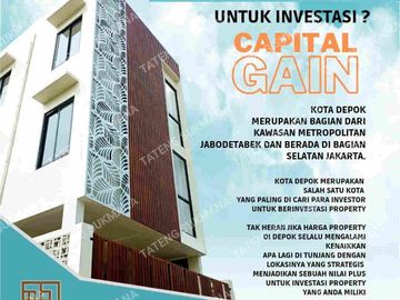 Apartkos Kahf Dekat Kampus UI, Kosan Baru Murah Mewah, Kukusan Beji Dekat Margonda Depok Jual Dijual