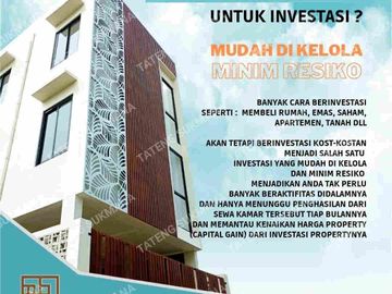 Apartkos Kahf Dekat Kampus UI, Kosan Baru Murah Mewah, Kukusan Beji Dekat Margonda Depok Jual Dijual