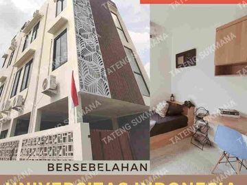 Apartkos Kahf Dekat Kampus UI, Kosan Baru Murah Mewah, Kukusan Beji Dekat Margonda Depok Jual Dijual
