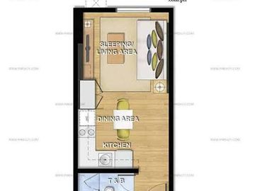 Rush Sale! Studio Unit in Chino Roces Makati Infront of Don Bosco near Greenbelt Mall