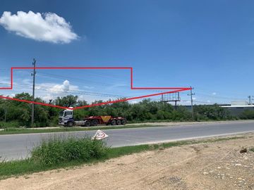 Terreno Industrial VENTA 2.6 hectareas Carretera Pesqueria a Los Ramones PESQUERIA cerca LIBRAMIENTO, CENTRO, KIA y TERNIUM (84 m FRENTE) ENGLISH... 한