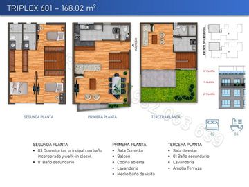 TRIPLEX 601 - SEXTO PISO