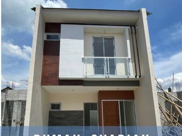 DIJUAL RUMAH CLUSTER BARU 2 LANTAI SYARIAH MURAH DI PERUMAHAN PINANG PAMULANG JUAL DEKAT UNPAM