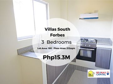 Villas South Forbes Cavite 3 Bedrooms House and Lot for Sale!