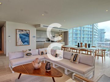 Departamento en Venta en Cancun en SLS Harbour Beach en Puerto Cancun 3 Rec