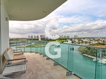Departamento en Venta en Cancun en SLS Harbour Beach en Puerto Cancun 3 Rec