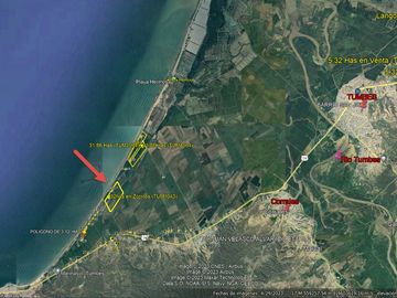 32 Has – Terreno en Playa Hermosa, Tumbes