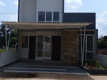 Rumah Rq Cilebut Dekat Stasiun, Baru MEZZANINE/2/1 LANTAI, Murah Syariah, Sukaraja Bogor Jual Dijual