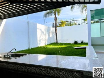 CASA EN VENTA CAÑADA NORTE, DE LUJO, 4 REC. UNA ABAJO, EQUIPADA, DOBLE ALTURA