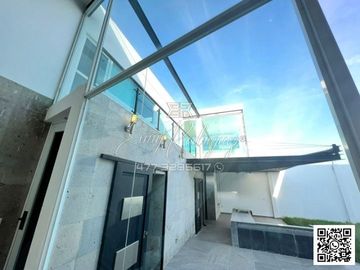 CASA EN VENTA CAÑADA NORTE, DE LUJO, 4 REC. UNA ABAJO, EQUIPADA, DOBLE ALTURA