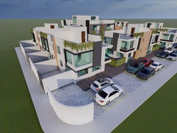 LLANO GRANDE - CASAS EN VENTA DE 2 PISOS CON TERRAZA Y PATIO