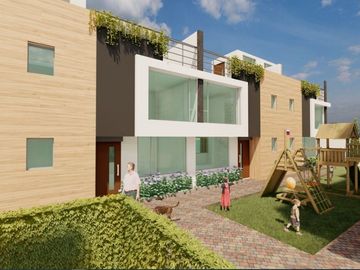 LLANO GRANDE - CASAS EN VENTA DE 2 PISOS CON TERRAZA Y PATIO