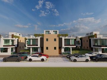 LLANO GRANDE - CASAS EN VENTA DE 2 PISOS CON TERRAZA Y PATIO