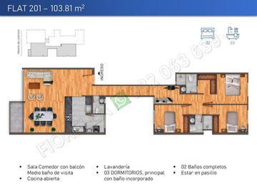 FLAT 201 2DO. PISO