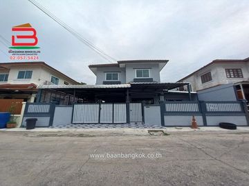 บ้านเดี่ยว โครงการ เค.ซี. การ์เด้นโฮม 11 เนื้อที่ 50 ตรว. ถนนสุวินทวงศ์ เขตมีนบุรี กรุงเทพฯ