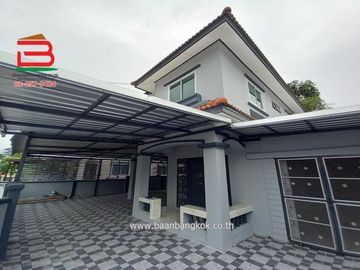 บ้านเดี่ยว โครงการ เค.ซี. การ์เด้นโฮม 11 เนื้อที่ 50 ตรว. ถนนสุวินทวงศ์ เขตมีนบุรี กรุงเทพฯ